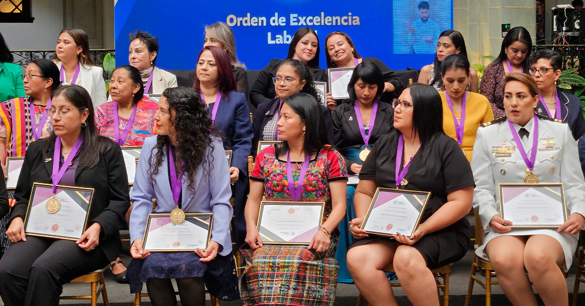 orden de la excelencia laboral en el día de la mujer 2025